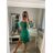 Šaty elegantné carmen krátké bez rukávov dámske (S/M ONE SIZE) TALIANSKA MóDA IM322308/DR