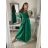 Šaty spoločenské elegantný letný krátky rukáv dámske (S/M ONE SIZE) TALIANSKA MÓDA IMPSH22L52150