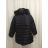Bunda s kapucňou dámska nadrozmer (4XL-8XL) BESS222251 petrolejová 5XL