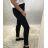 Džiny push-up středně vysoký pas (vel. 38-46) BB. S JEANS MAM20S5782 čierna 40