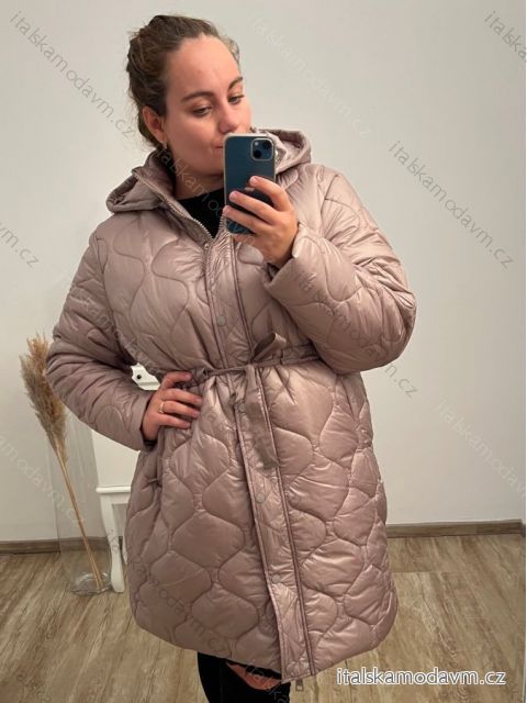 Women's Plus Size Winter Jacket (54-62) POLISH FASHION LIB22LD