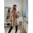 Košile oversize dlouhý rukáv dámská (S/M/L ONE SIZE) ITALSKÁ MÓDA IMWB22243 Černá M/L