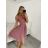 Šaty carmen  dámské (S/M ONE SIZE) ITALSKÁ MÓDA IM322350