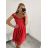 Šaty carmen  dámské (S/M ONE SIZE) ITALSKÁ MÓDA IM322350