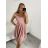 Šaty carmen  dámské (S/M ONE SIZE) ITALSKÁ MÓDA IM322350