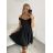 Šaty carmen  dámské (S/M ONE SIZE) ITALSKÁ MÓDA IM322350