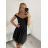Šaty carmen  dámské (S/M ONE SIZE) ITALSKÁ MÓDA IM322350