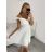 Šaty carmen  dámské (S/M ONE SIZE) ITALSKÁ MÓDA IM322350