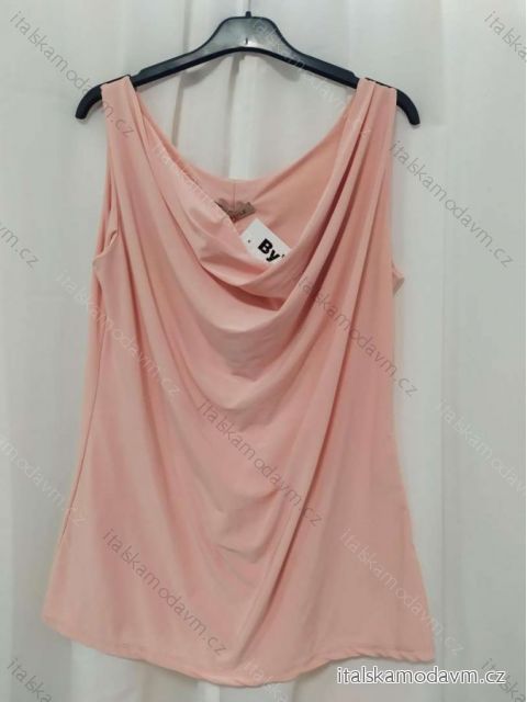 Tílko top letní icecool dámské (S/M ONE SIZE) ITALSKá MóDA IMM2282107růžová sv