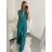 Overal dlouhý letní variabilní zavazování icecool dámské (S/M ONE SIZE) ITALSKÁ MÓDA IMM22377/DR starorůžová