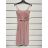 Šaty elegantné na ramienka dámske (S/M ONE SIZE) TALIANSKA MÓDA IMPSH2280291