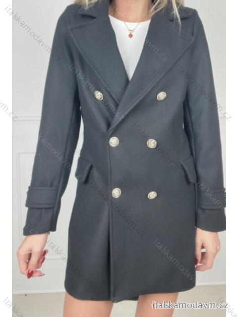 Kabát dlhý rukáv dámsky (S/M ONE SIZE) TALIANSKA MÓDA IMPBB22D42531