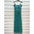 Šaty elegantné spoločenské na ramienka dámske (S/M ONE SIZE) TALIANSKA MÓDA IMPSH22L633