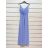 Šaty elegantní společenské na ramínka dámské (S/M ONE SIZE) ITALSKÁ MÓDA IMPSH2280556