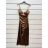 Šaty elegantní společenské na ramínka dámské (S/M ONE SIZE) ITALSKÁ MÓDA IMPSH2291951