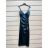 Šaty elegantní společenské na ramínka dámské (S/M ONE SIZE) ITALSKÁ MÓDA IMPSH2291951
