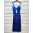 Šaty elegantní společenské na ramínka dámské (S/M ONE SIZE) ITALSKÁ MÓDA IMPSH2291951