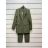 Souprava kalhoty a sako dlouhý rukáv dámská (S/M ONE SIZE) ITALSKÁ MÓDA IMPSH2293596