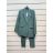 Souprava kalhoty a sako dlouhý rukáv dámská (S/M ONE SIZE) ITALSKÁ MÓDA IMPSH2293596