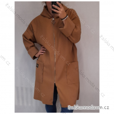 Kabát podzimní na zip dámský (L/XL ONE SIZE) ITALSKá MóDA IMC21839/DR