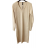 Šaty teplé dlouhý rukáv dámské (S/M ONE SIZE) ITALSKá MóDA IMD22856/DR krémová S/M