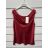 Top bez rukávu dámský (S/M ONE SIZE) ITALSKÁ MÓDA IMPSH221568