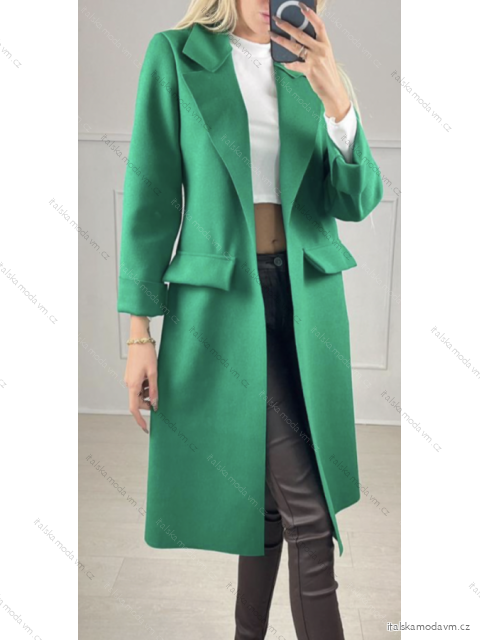 Kabát dlhý rukáv dámske (S/M ONE SIZE) TALIANSKA MÓDA IMPBB22u89332
