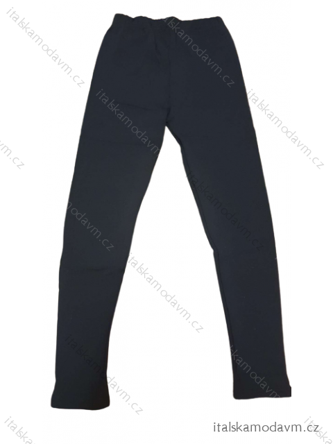 Legíny thermo dlouhé dámské ( nadrozměrné (M-7XL) POLSKÁ MÓDA MIE22T2209/DR Černá M/L