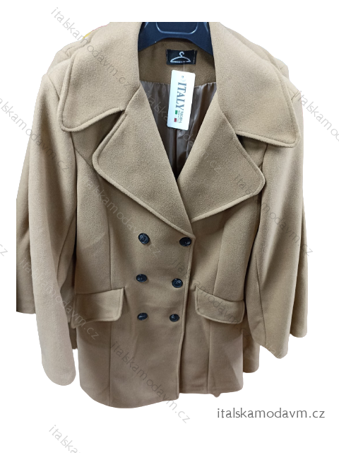 Kabát dlhý rukáv dámsky (S-2XL) TALIANSKA MÓDA IMT22019