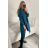 Kabát flaušový dlouhý dámský (S/M/L ONE SIZE) ITALSKÁ MÓDA IMM22SL5079A bordó