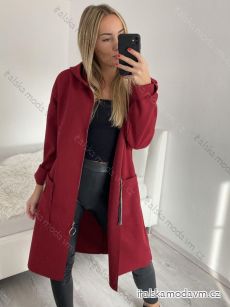 Kabát s kapucí dámský (M/L/XL) ITALSKá MóDA IMC22KIKI/DR