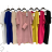 Šaty krátký rukáv s kabelkou dámské nadrozměr (XL/2XL ONE SIZE) ITALSKÁ MÓDA IM422295/DR tm. růžová
