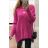 Svetr alpaka dlouhý rukáv dámské (S/M ONE SIZE) ITALSKÁ MÓDA IMWAA223633