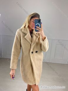 Kabát dlouhý rukáv dámské (S/M ONE SIZE) ITALSKÁ MÓDA IMPBB22P3614