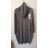 Šaty úpletové s rolákem dlouhý rukáv dámské (XL/2XL ONE SIZE) ITALSKá MóDA IM821025