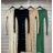Šaty upletové dlouhý rukáv dámské (S/M ONE SIZE) ITALSKÁ MÓDA IMWGS223587/DR S/M hnědá