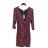 Šaty elegantní třpytivé dlouhý rukáv dámské (S/M ONE SIZE) ITALSKÁ MÓDA IMPLI22284