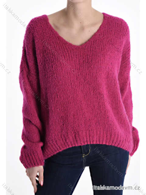 Sveter dlhý rukáv dámsky (S/M ONE SIZE) TALIANSKA MÓDA IMPLM2230900