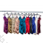 Šaty elegantní společenské na ramínka dámské (S/M ONE SIZE) ITALSKá MóDA IM4221088