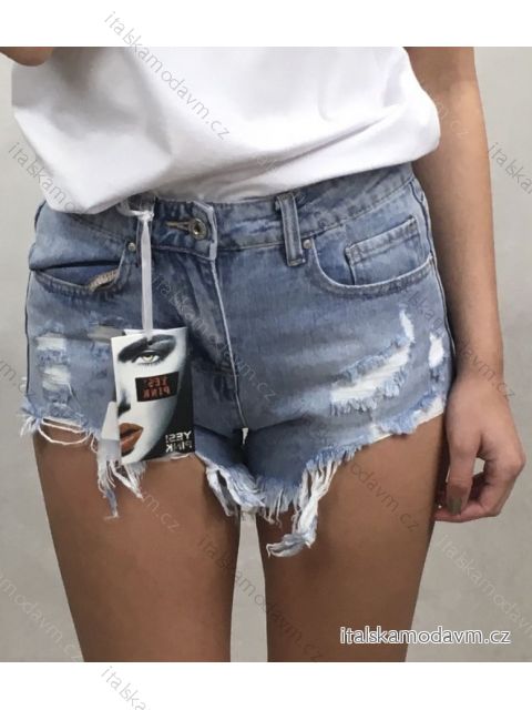 Kraťasy šortky riflové dámské (xs-xl) MA520WL1625/DR