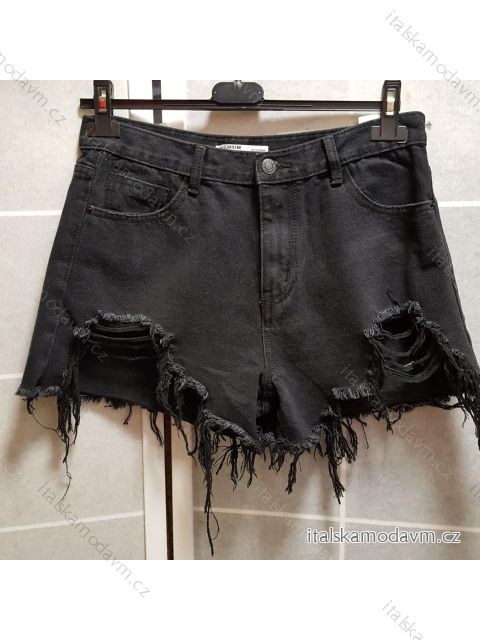 Šortky kraťasy riflové dámske (XS-XL) ITALSKÁ MODA PREMIUM IMT19PCJ-F3374