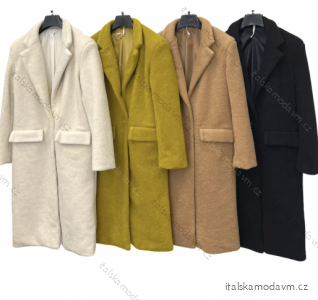 Kabát dlouhý rukáv dámský (S/M ONE SIZE) ITALSKÁ MÓDA IMPLM22421100035