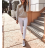 Rifle jeans kalhoty dámské (25-30ÚXXS-L/biela) GOURD MA119GD2965/DR 26 bílé