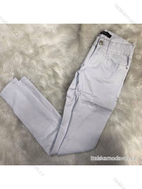 Rifle jeans nohavice dámske (25-30ÚXXS-L / biela) Gourde MA119GD2965/DR 30 biela
