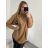 Svetr úpletový oversize s rolákem dlouhý rukáv dámský (S/M/L/XL/2XL ONE SIZE) ITALSKá MóDA IM522AL0381