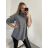 Svetr úpletový oversize s rolákem dlouhý rukáv dámský (S/M/L/XL/2XL ONE SIZE) ITALSKá MóDA IM522AL0381/DR XL/2XL Černá