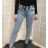 Rifle jeans dlouhé dámské push up (XS-XL) RE-DRESS MA521ps65/DR 25 modrá