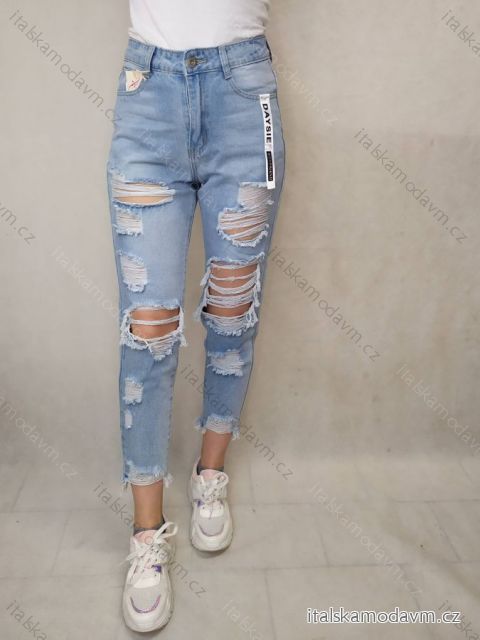 Kalhoty rifle jeans dlouhé trhané dámské (XS-XL) DAYSIE DSY21B900/DR