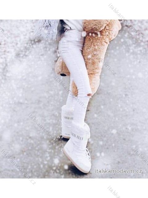 Rifle jeans kalhoty skinny dámské (xs-l/bílá) KISS PINK IM919LG825-10/DR