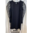 Šaty elegantný dlhý rukáv dámske (S/M ONE SIZE) TALIANSKA MÓDA IMPLI2220541